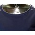 Champion t-shirt dona easy manica corta tinta unita davanti e a righe orizzontali dietro