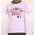 T-shirt mezza manica baby con stampa Champion