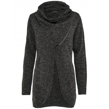 Only Cardigan con collo a ciambella mod hayley