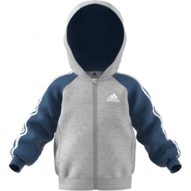 ADIDAS  felpa zip lunga cappuccio mod. I FAY
