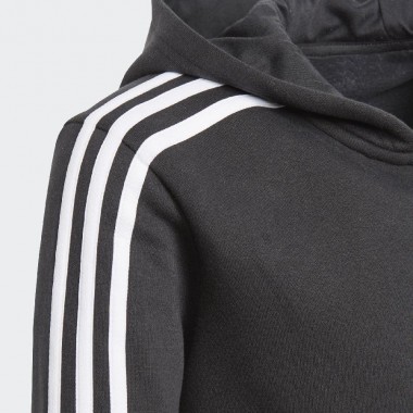 adidas felpa zip lunga cappuccio mod.essential logo