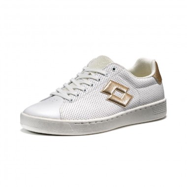 Lotto scarpa tennis traforata 1973