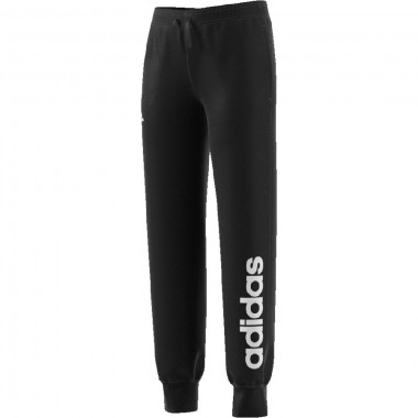adidas pantalone felpa polsino con scritta mod yg linear