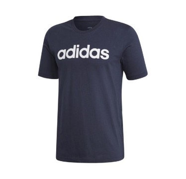 adidas t-shirt con scritta grande e lin tee