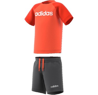 adidas completo t-shirt e bermuda mos i lin sum set