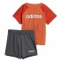 adidas completo t-shirt e bermuda mos i lin sum set