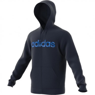 adidas felpa zip lunga cappuccio con scritta piccola mod e camo lin