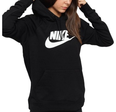 nike felpa cappuccio con logo