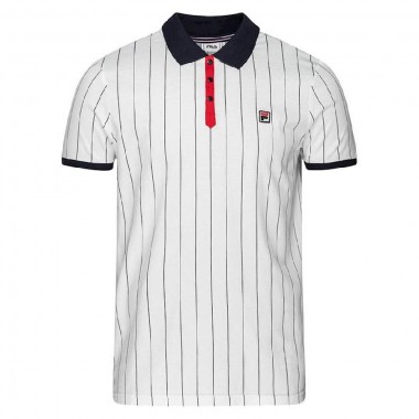 Fila polo a righe verticali