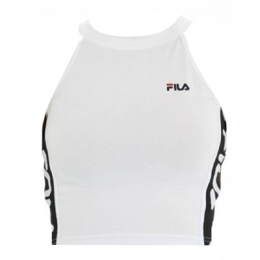 fila top con scritta