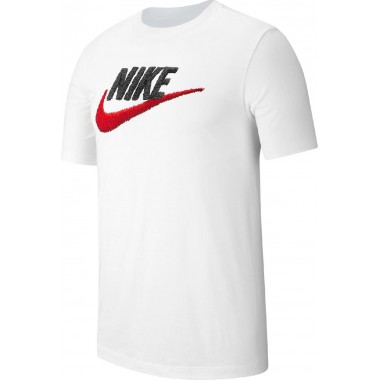 nike t-shirt m/m con logo grande