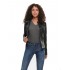 onlbandit faux leather biker otw noos