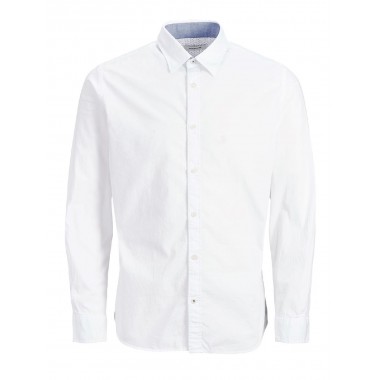 jack&jones eplain poplin shirt l/s au20 noos