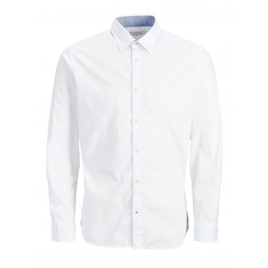 jack&jones eplain poplin shirt l/s au20 noos