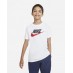 nike t-shirt mmanica  b.no  futura tee logo