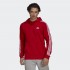 Adidas felpa cappuccio m 3s fl hd scarle/white