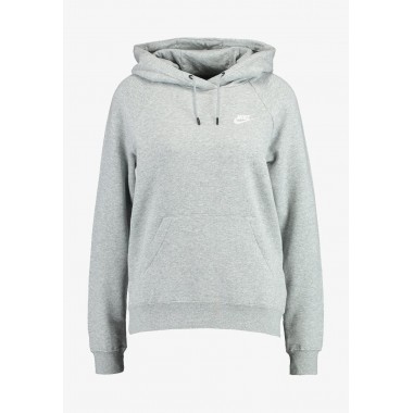 w nsw essntl hoodie po flc dk grey