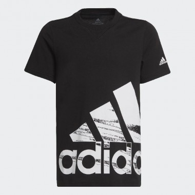 Adidas t-shirt b logo t black/white