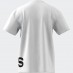 Adidas t-shirt m gl t white/black