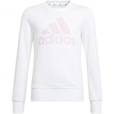 ADIDAS FELPA GIRO COLLO g bl swt white/clpink