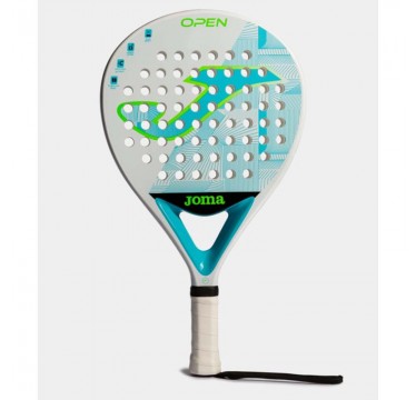 Joma racchetta open paddle racket white fluor turquoise