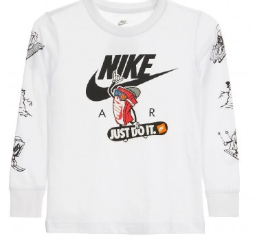 Nike boys t-shirt manica lunga nk snowboarding