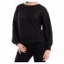 Maglione Only in lurex nero da donna