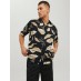 jACK&jONES CAMICIA MANICA CORTA resort shirt s/s relax sn