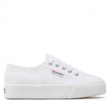 Supoerga scarpa in tela donna mid platform