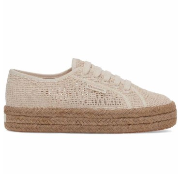 Superga scarpe donna rope organic macrame