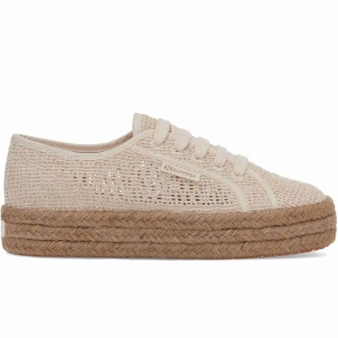 Superga scarpe donna rope organic macrame