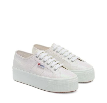 Superga scarpa donna iridescent lame