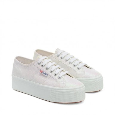 Superga scarpa donna iridescent lame