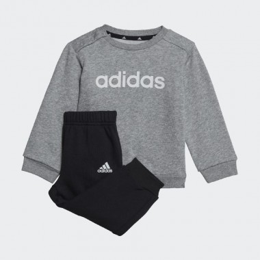 Adidas tuta baby i lin fl jog mgreyh/white