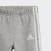 Adidas tuta zip lunga cappuccio baby i 3s fz fl jog selubl/white
