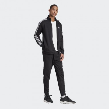 Adidas tuta zip lunga felpata m 3s fl tt ts black