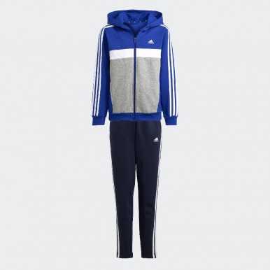 Adidas tuta bambino j 3s tib fl ts selubl/white/mgreyh
