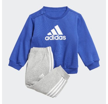Adidas tuta giro collo i bos logo jog selubl/white