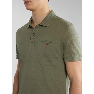 Napapijri polo m/m mod.elbas ss  blue marine