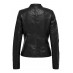 onlbandit faux leather biker otw noos