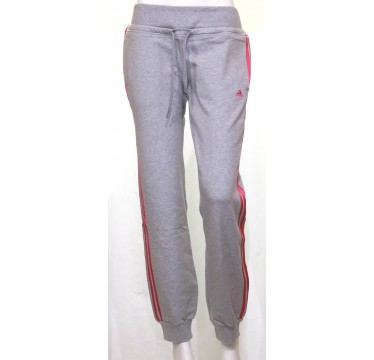 Pantalone felpa donna con polsino e bande Champion